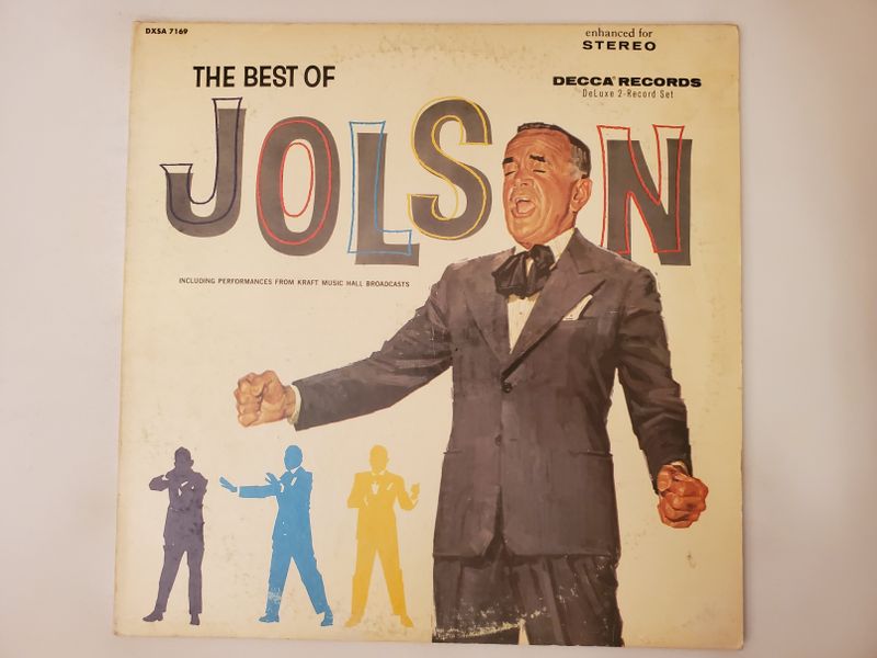 Al Jolson The Best of Jolson vinyl record